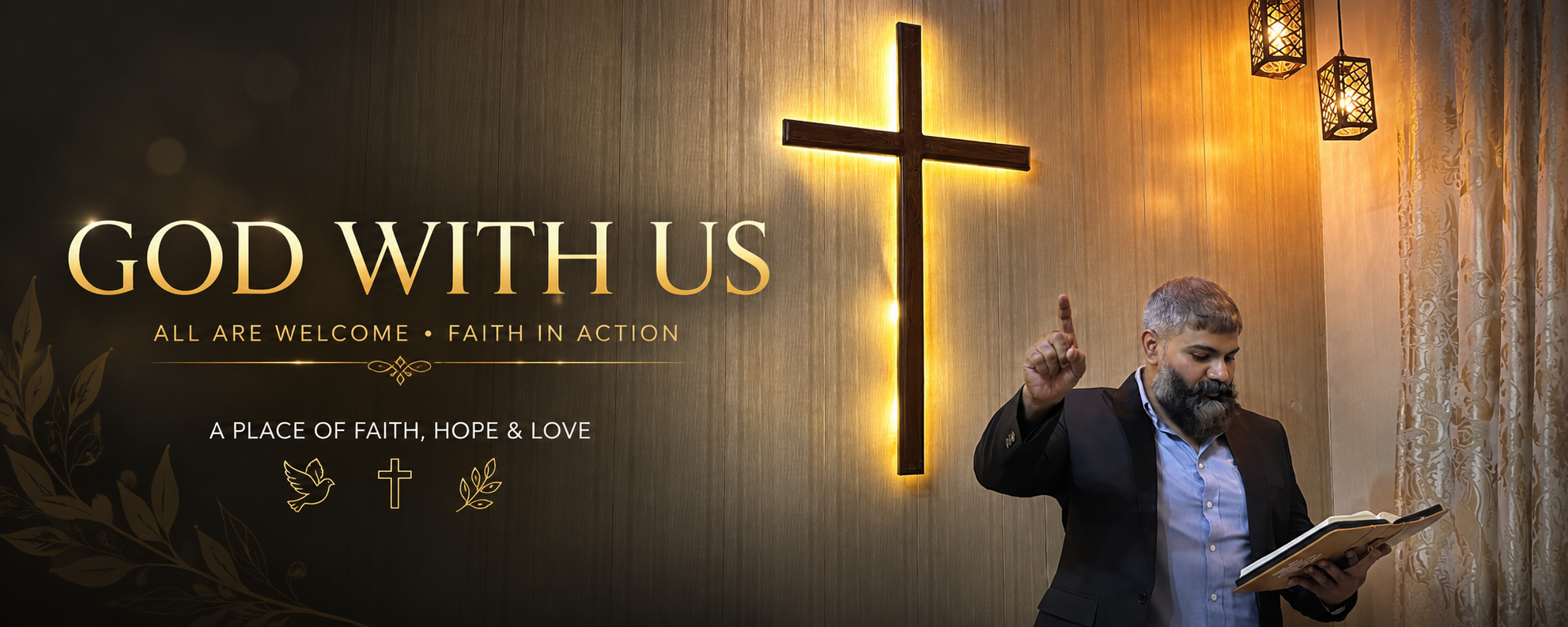 GOD WITH US - All Are Welcome, Faith In Action